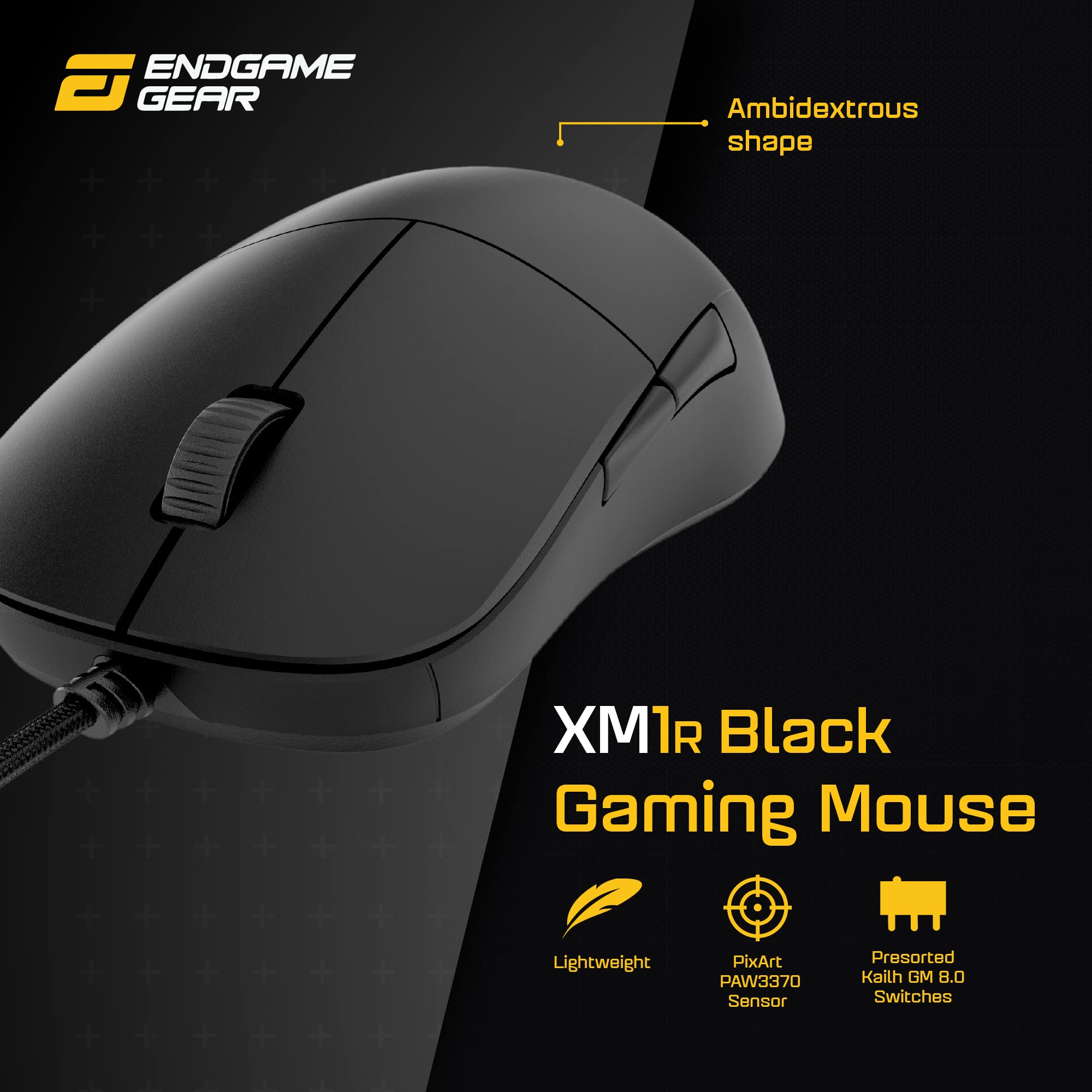 endgame gear xm1r dpi colors Mua Gaming Mouse, Programmable Mouse with 5 Buttons and 19,000 DPI, Black trên Amazon Mỹ chính hãng 2026 Color:Gloss Warm Smoke / Agave Grey Ruffy‘s Gear 3 einfach Polarisierte Fahrradbrille
