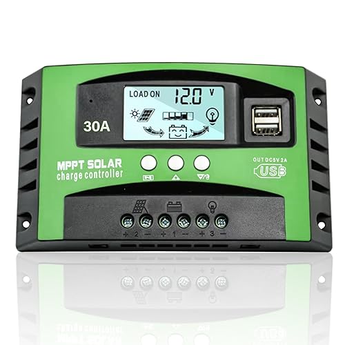 Pwm Solar Charge Controller 12v 24v Auto Solar Controller Backlit | Seychelles - View #5