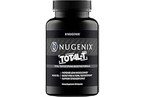 Nugenix Total-T, Free and Total Testosterone Booster Supplement for Men, 90 Count