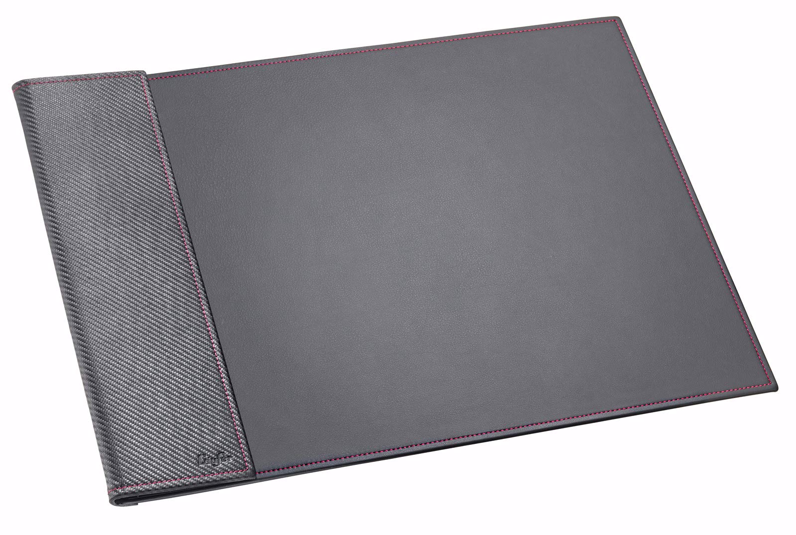 Runner 38057 Concerto Blotter 45 x 65 cm, Black/Pink Stitching