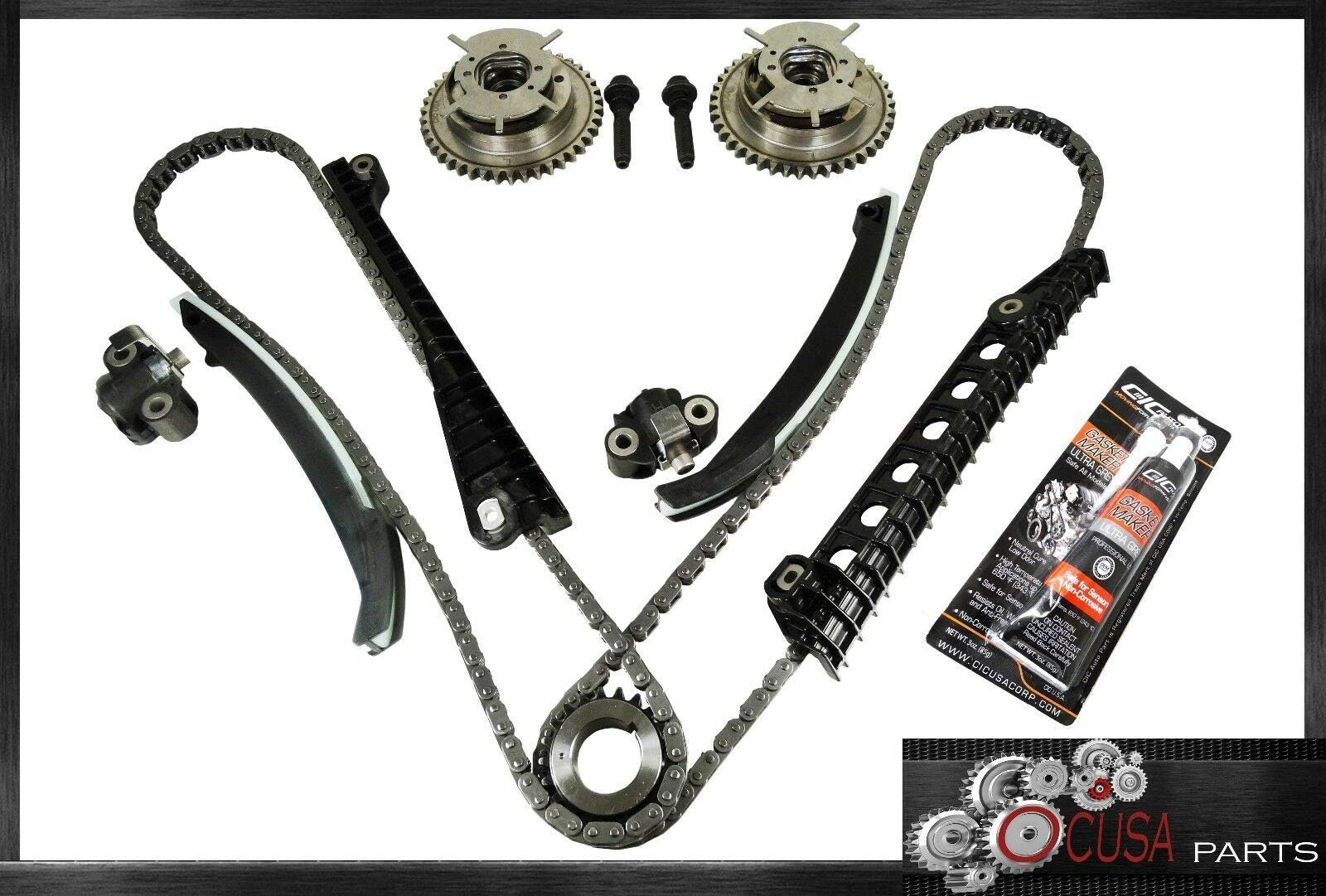 TIMING CHAIN KIT with VVT GEARS FITS F-150 04-08 F-250 350 SUPER DUTY 05-09 5.4L