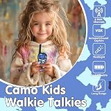 QUOLIX Rechargeable Walkie Talkies Kids 3KM Long Range 2 Way Radio VOX Torch view 4