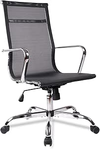 Home Office Chair High Back Desk Chair Ergonomic Mesh Adjustable Task Computer Chairs With Rolling Casters Furniture Decor Amazon Com