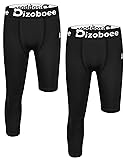 Dizoboee Youth Boys Compression Pants One Leg Short