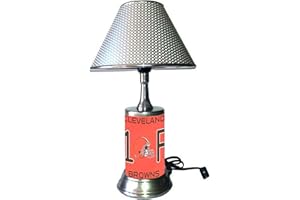 HBGP Table Lamp with Shade, Plate Rolled into The lamp Body, ClBr, Cleveland (B)