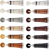 SEISSO Wood Furniture Repair Kit- 12 Colors, Wood Touch up Paint | Restore Wooden Furniture Stain, Cover Surface Scratch, Cra