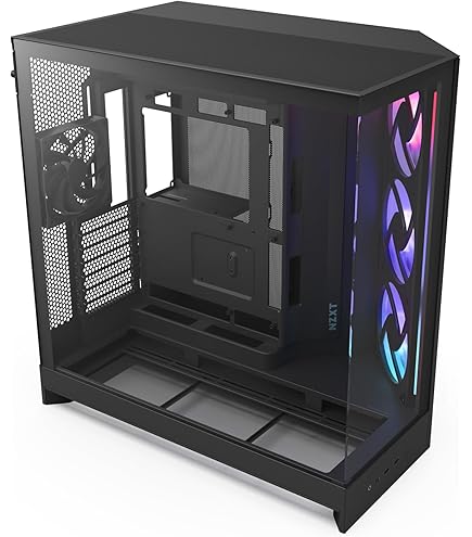 NZXT H9 Flow RGB+ (2025) Dual-Chamber Mid-Tower Case w/RGB