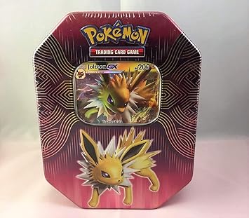 Caja Metalica Pokemon Jolteon gx (español) : Amazon.es: Juguetes y juegos