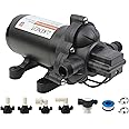 KENCIT T33 Automatic On-Demand Diaphragm Pump, Pressure Pump for Kitchen, Bathroom, RV, Marine Yacht, Caravan, Garden (12Vdc, 4.0GPM, 45PSI)