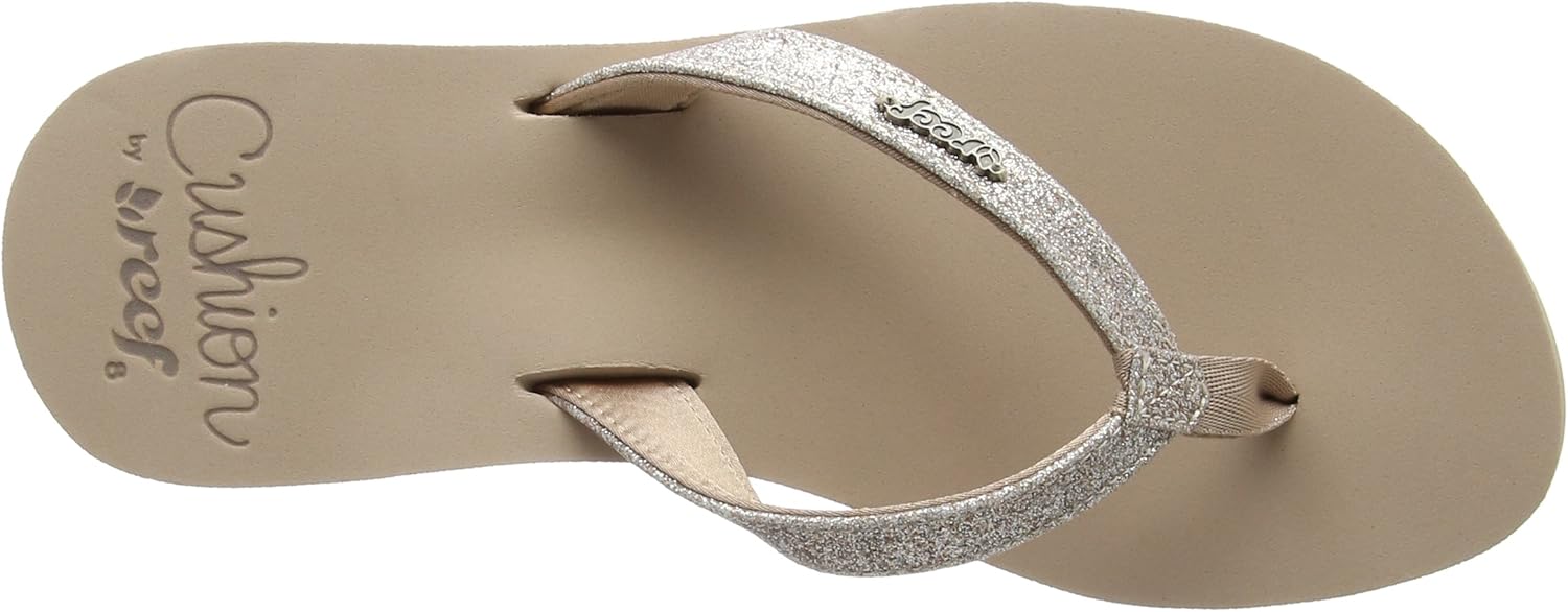 reef star cushion almond