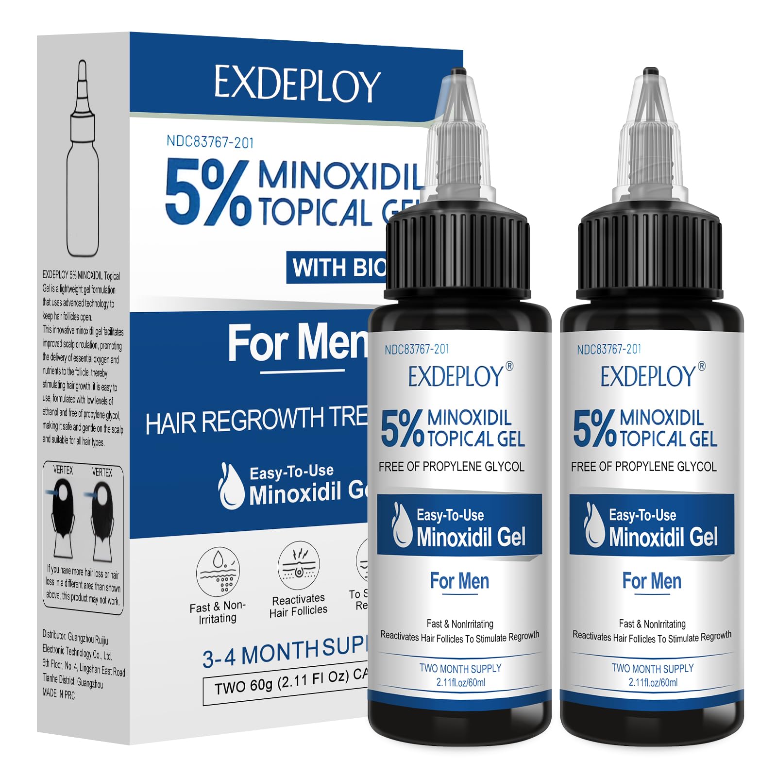 Minoxidil Hair Gel: Effective Solution for Hair Restoration