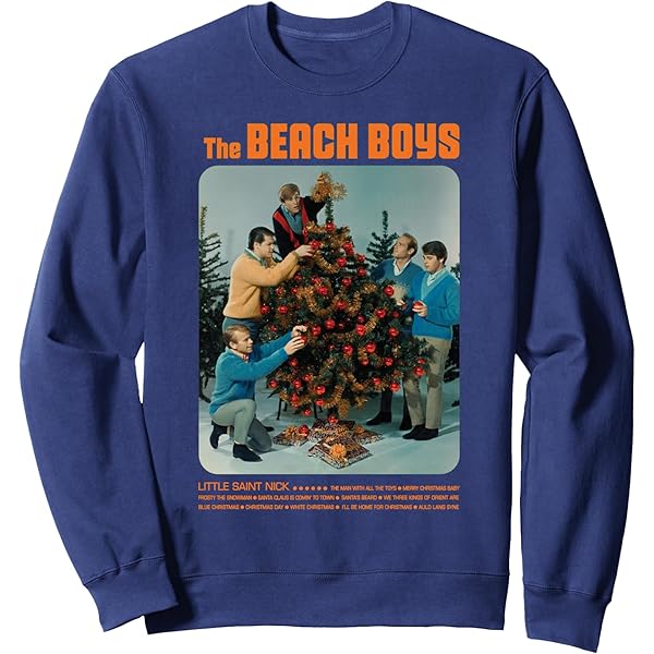 Amazon.com: The Beach Boys Christmas Album Long Sleeve T-Shirt