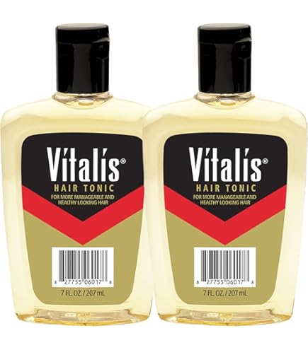 Amazon.com: Vitalis Hair Tonic for Men 7 fl oz (207 ml)(Pack Of 2