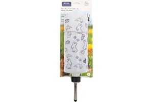 Lixit Original Super Seal Water Bottle for Rabbits, Cats, Ferrets, Hamsters, Guinea Pigs, Gerbils and Other Small Animals. (32 Ounce (Pack of 1), Frosted)