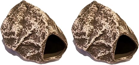 Amazon Com Underwater Galleries 2 Pack Of Stone Toe Hold Rock