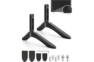 FAITIO Upgraded Base Stand for Smart TV, Replacement TV Legs Holde for 28in 32in 40in 43in 49in 50in 55in 60in 65in 32S305 32S301 32S303 40S355 40S325 43S425 43S431 50S431 50S435 55S425 65S433 65S555
