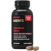 GNC Men's Staminol Ultra, Multivitamin Blend, 60 Count, 30 Servings | Multivitamin Blend Supports Men's Wellness, Vascular Health, and Healthy Testosterone Levels, Gluten-Free Caplets