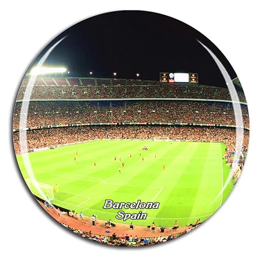 Weekino España Camp NOU Barcelona Imán de Nevera 3D de Cristal de ...