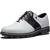 FootJoy Men's Premiere Series-Packard Previous Season Style Golf Shoe, White/Black, 10.5