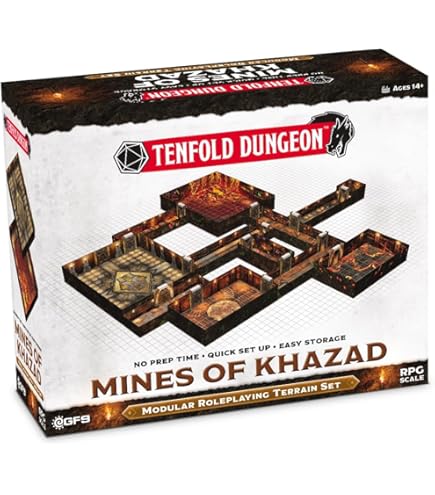 Amazon.com: Gale Force Nine - Tenfold Dungeon - The Underdark