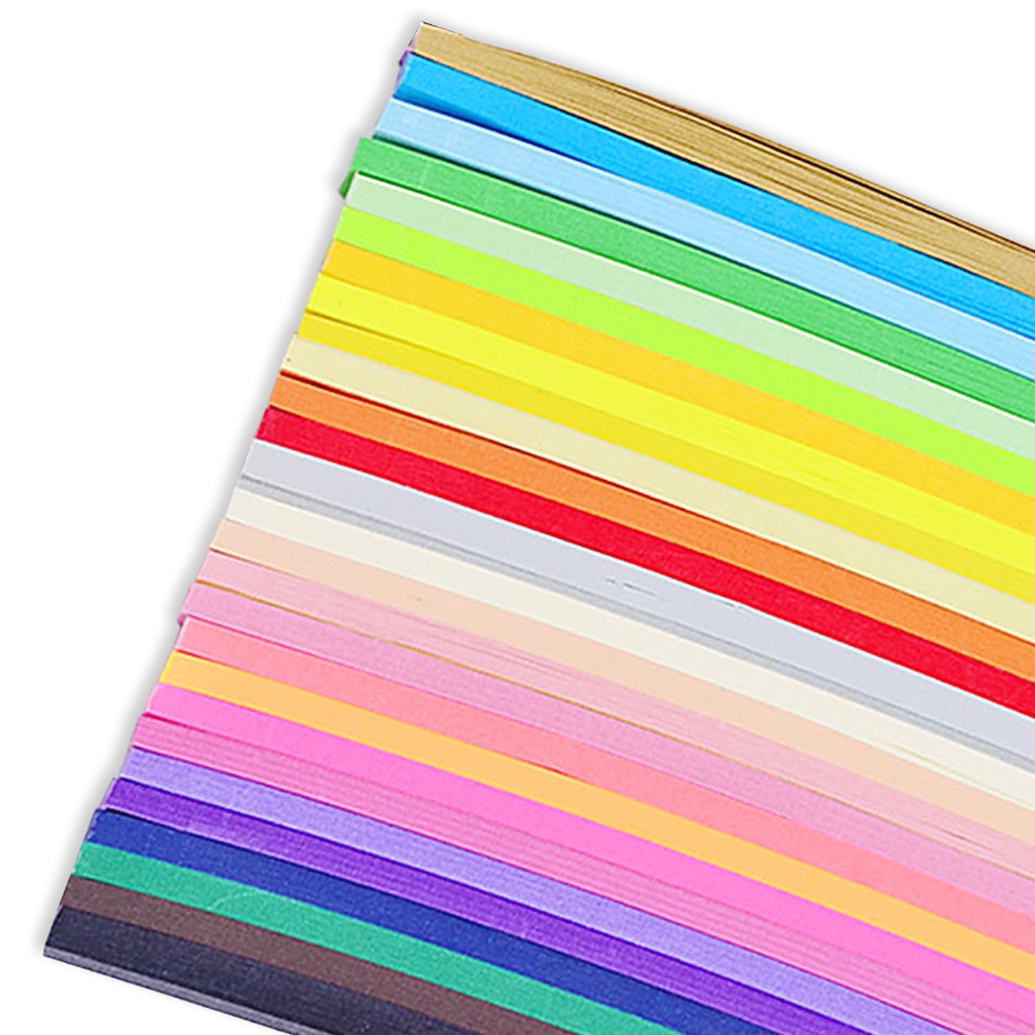 Tabanzhe Quilling Paper Kit - Comprehensive Set of 27 Colorful Quilling Paper Strips,Stars Papers Strips for Arts DIY Craft Projects, Includes 1030 Pieces of Quilling Folding Paper