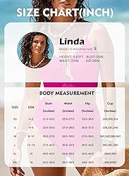 Herseas Women's 2 Piece Swim Suits Adjustable