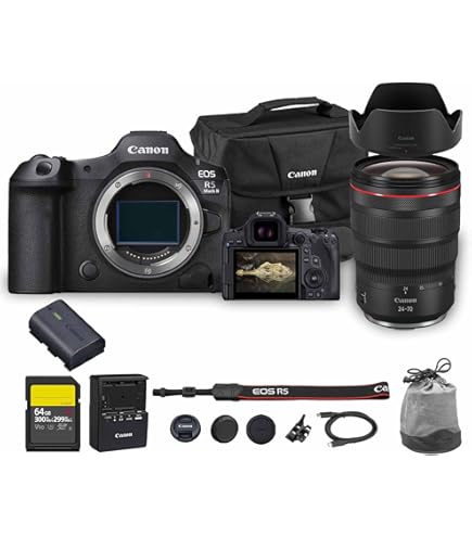 Amazon.com : Canon EOS R5 Mark II Mirrorless Camera with 24-105mm