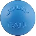 Jolly Pets Bounce-n-Play Dog Toy Ball, 6 Inches, Blueberry, All Breed Sizes