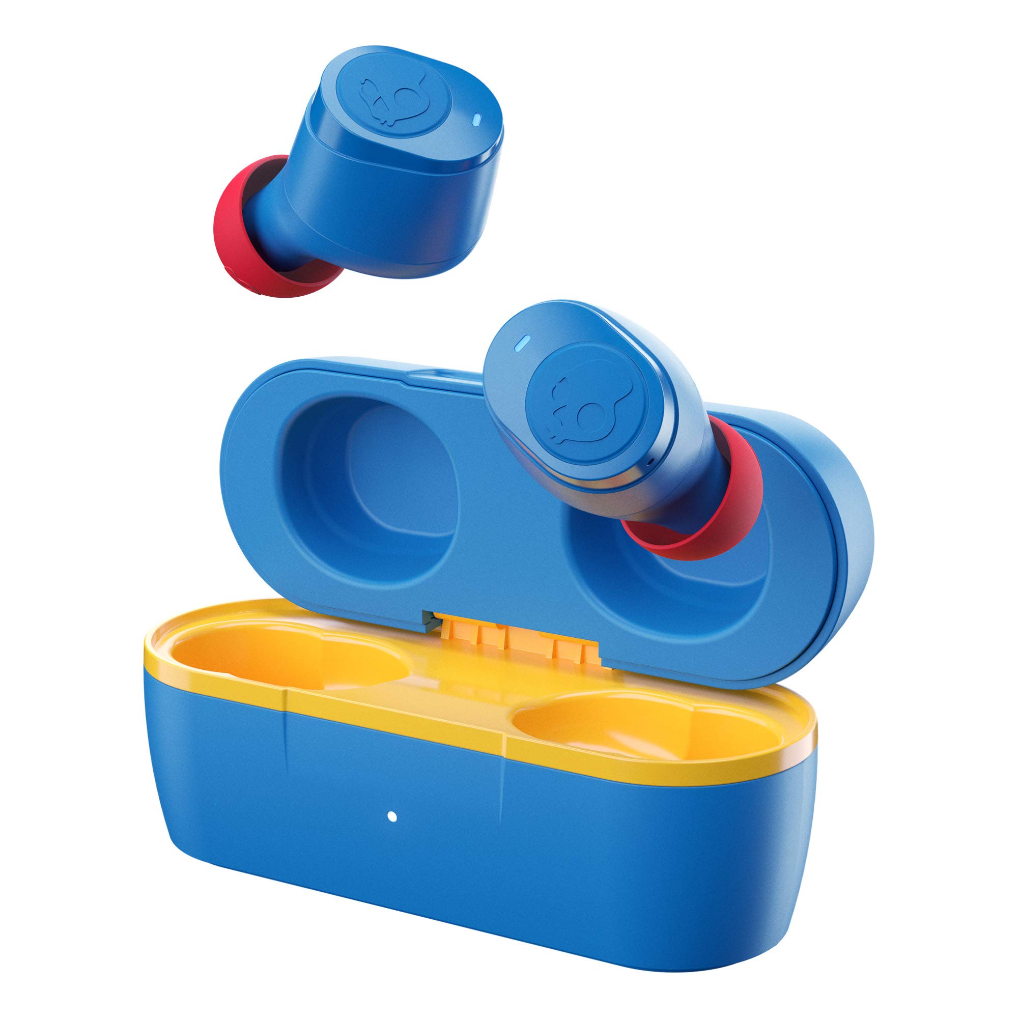 Skullcandy Jib True In-Ear Wireless Earbuds, 22 Hr Battery, Microphone, Works with iPhone Android and Bluetooth Devices - 92 Blue