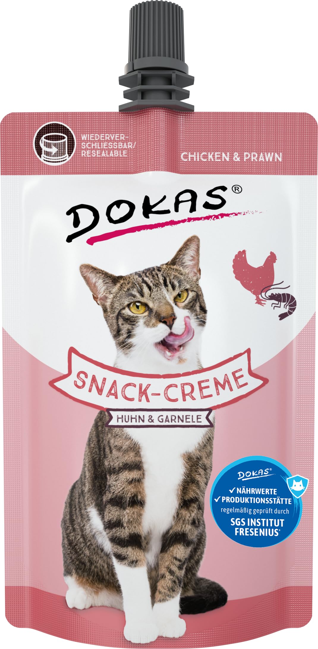 Dokas Chicken & Shrimp Snack Cream (12 x 90 g)