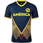Icon Sports Club America Short Sleeve Soccer Jersey - Adult Sizes - Licensed America Navy Blue Shirt