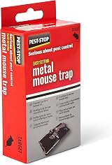 Pest-Stop Easy Setting Metal Rat Trap Durable Reusable Snap Trap view 2