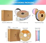 ERYONE Matte PLA Filament 1.75mm 1kg Multicolour Gradient Fairy view 6