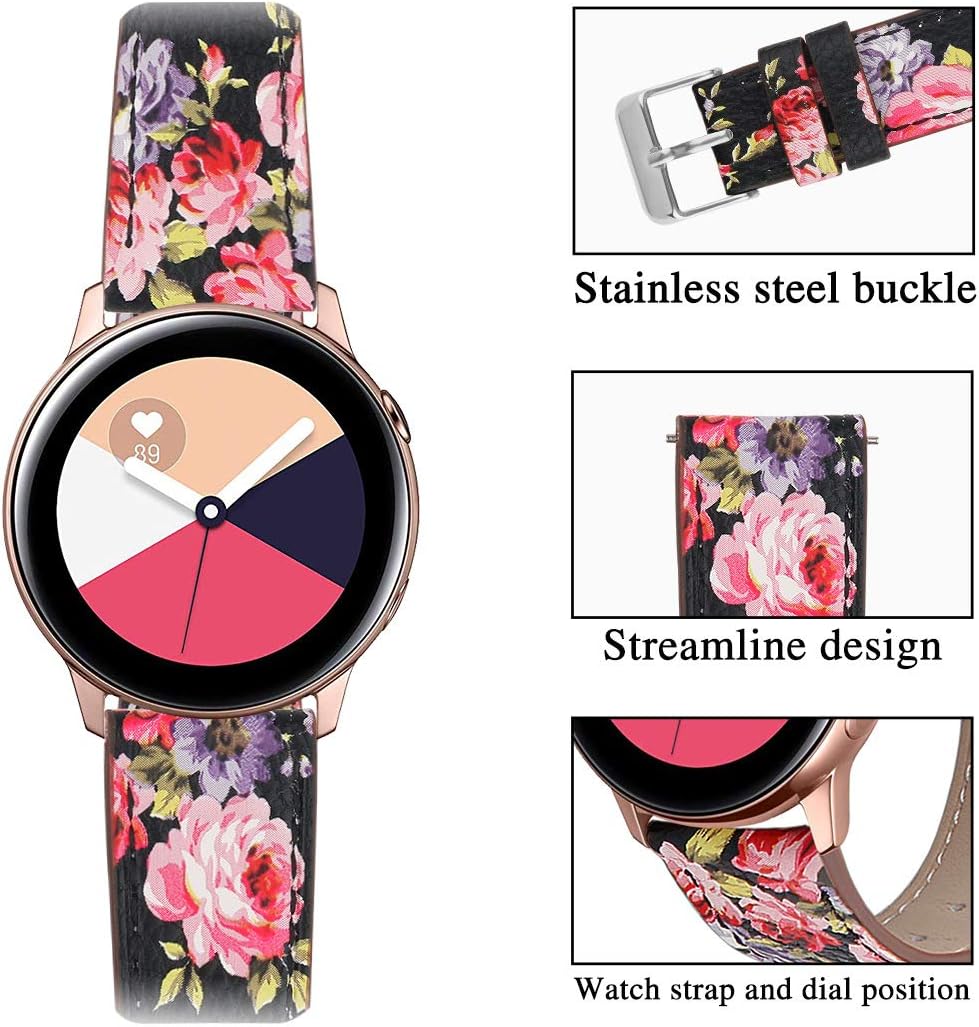 DEALELE Compatible with Samsung Galaxy Watch 5 / 5 Pro / Galaxy 4 / 4 Classic / Galaxy 3 41mm / Galaxy Watch 42mm / Active 2 - Image 4