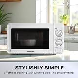 Daewoo 800W 20L Microwave Easy Clean Stainless Interior 6 Power Levels view 3