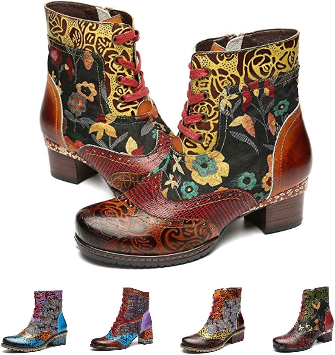 ladies leather walking boots size 6