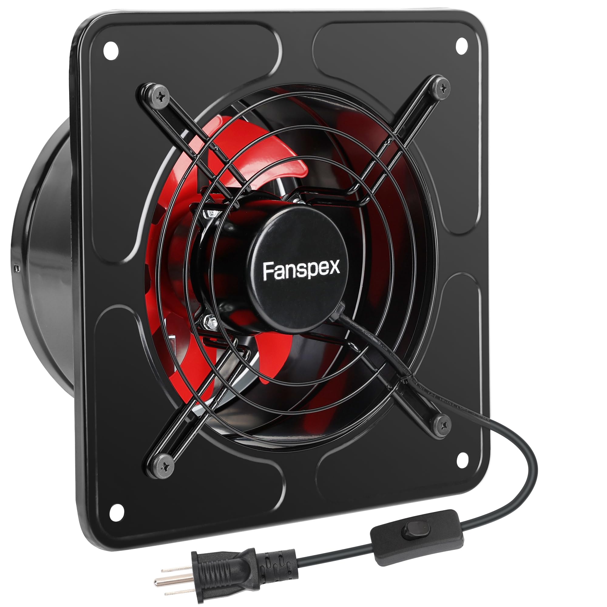 Photo 1 of ***FACTORY SEALED***Fanspex 10" High Velocity Exhaust Fan for Kitchen, 1020 CFM Wall Mount Household Ventilation Fans for Workshop Attic Garage Shed Greenhouse Barn, 62W Low Consumption