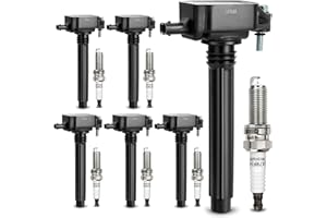 X4XZ UF648 Ignition Coil &97390 Double Iridium Spark Plug For Chrysler 200 300 TOWN & COUNTRY/Dodge Avenger Challenger Charger Durango Grand Caravan Journey/Jeep Wrangler/Ram 1500 2500 3500 C1791 UF648