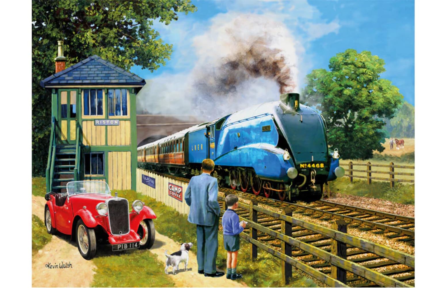 Kevin Walsh K33001 Nostalgia Built for Speed 1000pc Jigsaw Puzzle