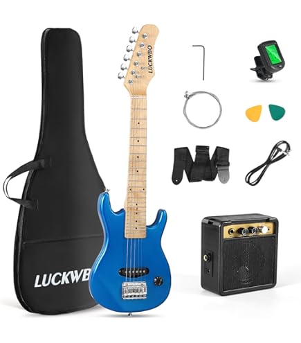 Amazon.com: ZENY 30 inch Kids Electric Guitar with 5w Amp