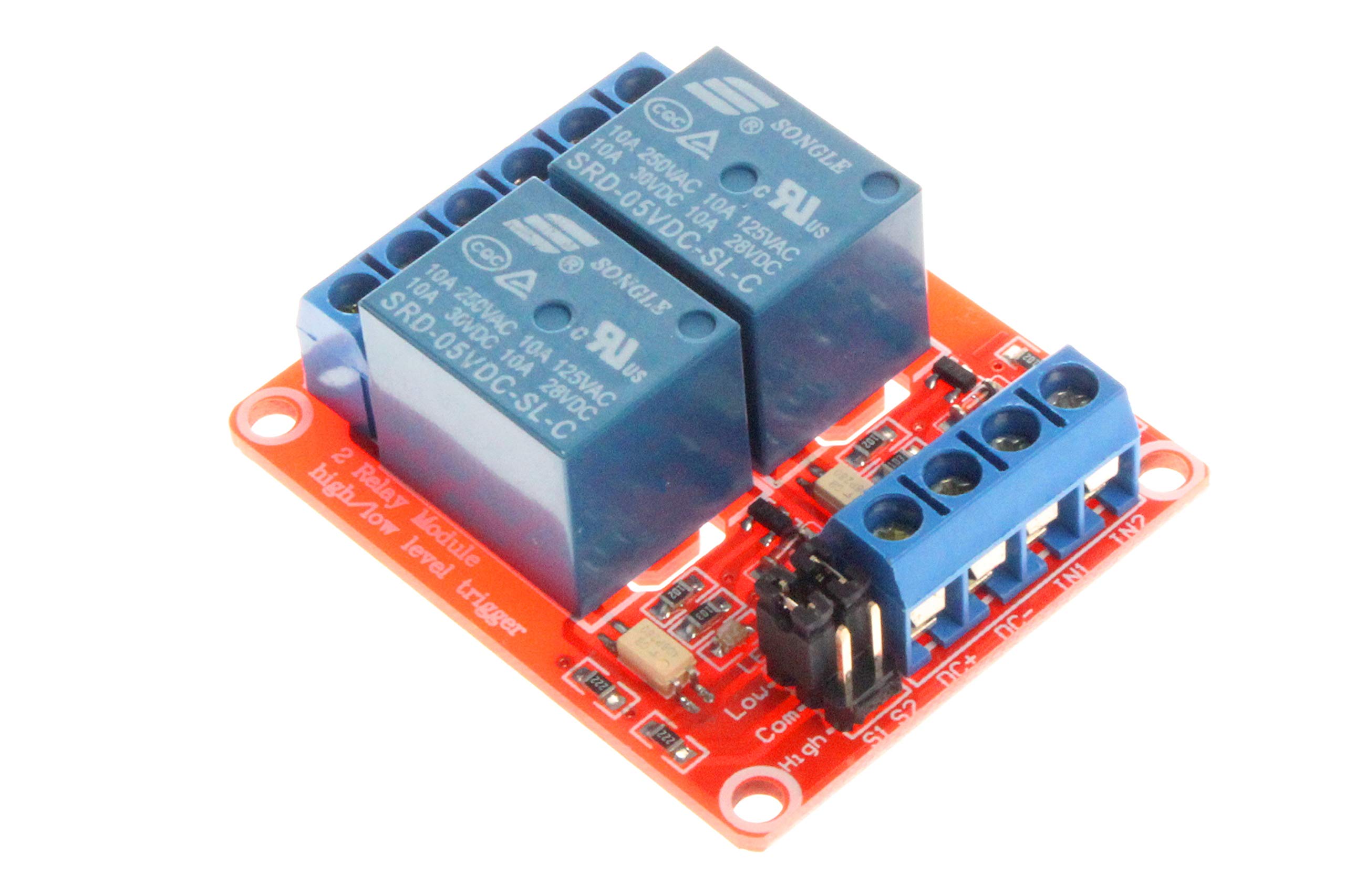 Mua NOYITO 24V 2-Channel Relay Module High Low Level Trigger with ...