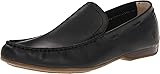 FRYE Men's Lewis Venetian Loafer, Black, 11 M US