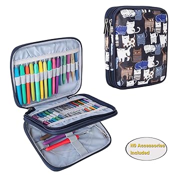 Teamoy Organizer Case for Interchangeable Circular Knitting Needles