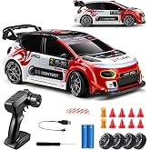 Nowzeth RC Drift Car, Red Racing Livery 1/24 Remote Control Car for Adults | 20KM/H 4WD Low/High Speed RC Cars with LED Lights, Extra Drifting Tires, Vehicle for Kids Boys Girls Beginners Indoor Outdoor