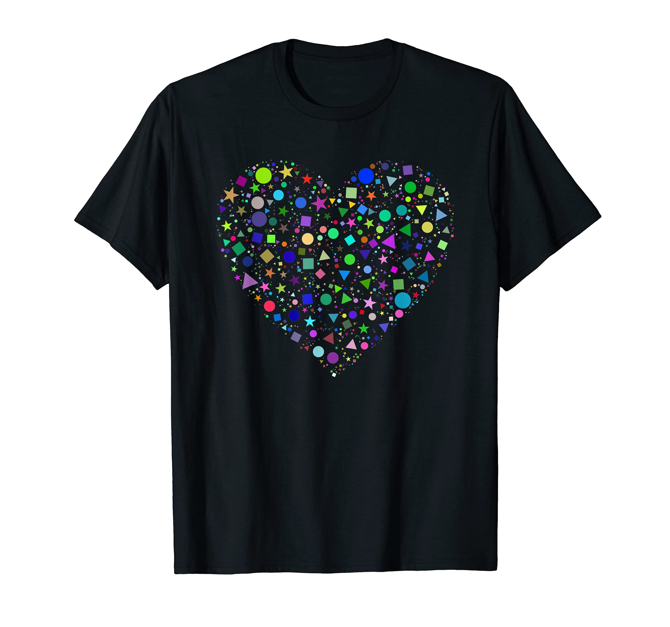 Confetti Heart Gift Spread Love Throw Kindness Like Confetti T-Shirt