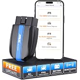 ANCEL BD300 Bluetooth OBD2 Scanner, Full System Code Reader and Diagnostic Tool for BMW with Battery Registration Service Reset EPB CBS ETC ABS Airbag &amp; Powerful OBD2 Functions