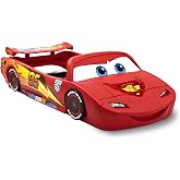 Delta Children Disney/Pixar Cars Lightning McQueen Toddler-To-Twin Bed with Toy Box by Delta Children