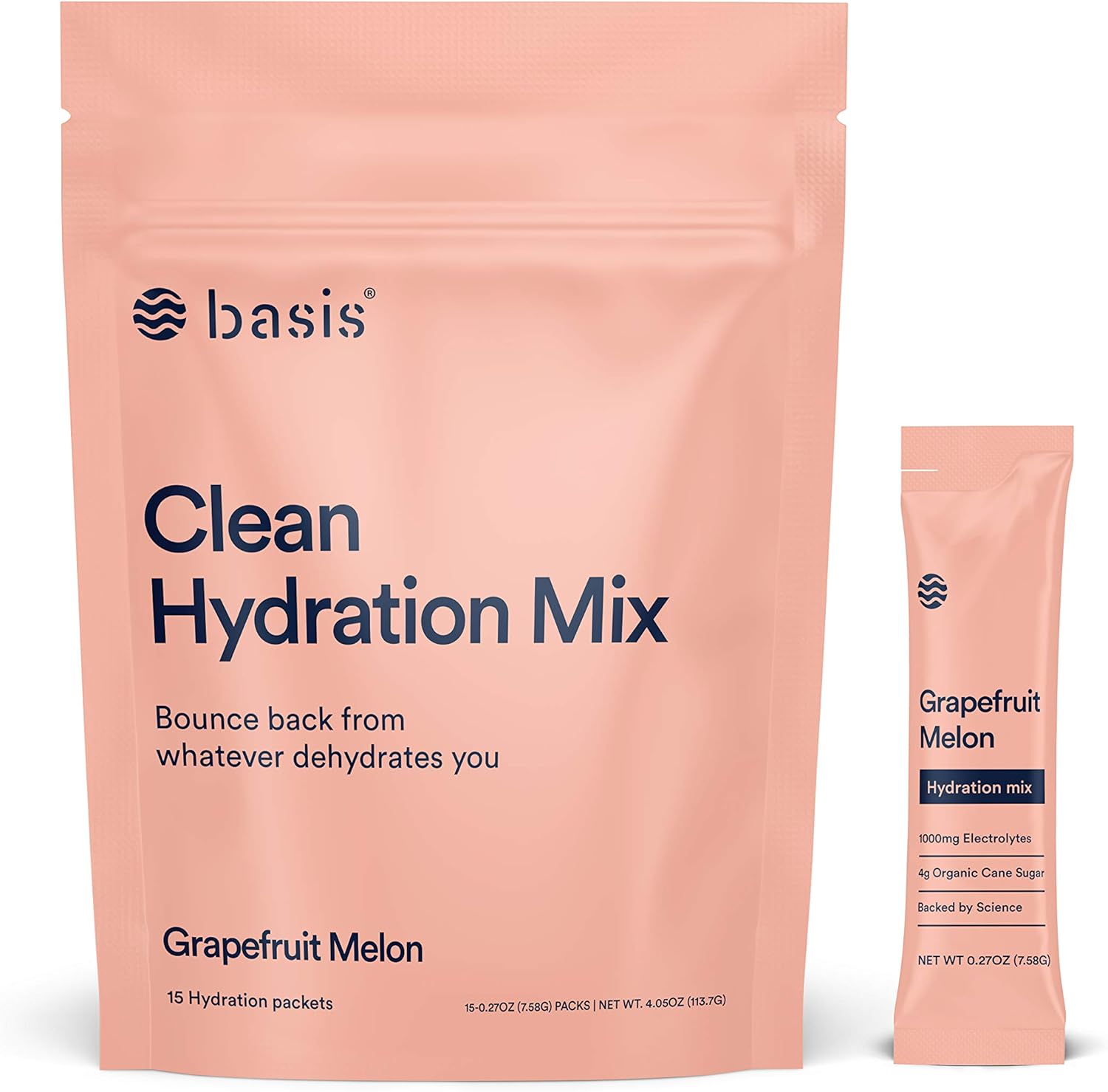 Amazon.com: Basis Electrolyte Powder, Clean Hydration, Keto-Friendly