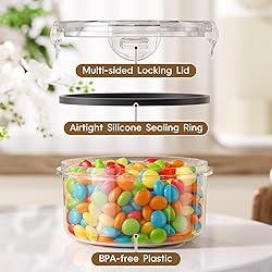 50 PCS Food Storage Containers with Lids Airtight