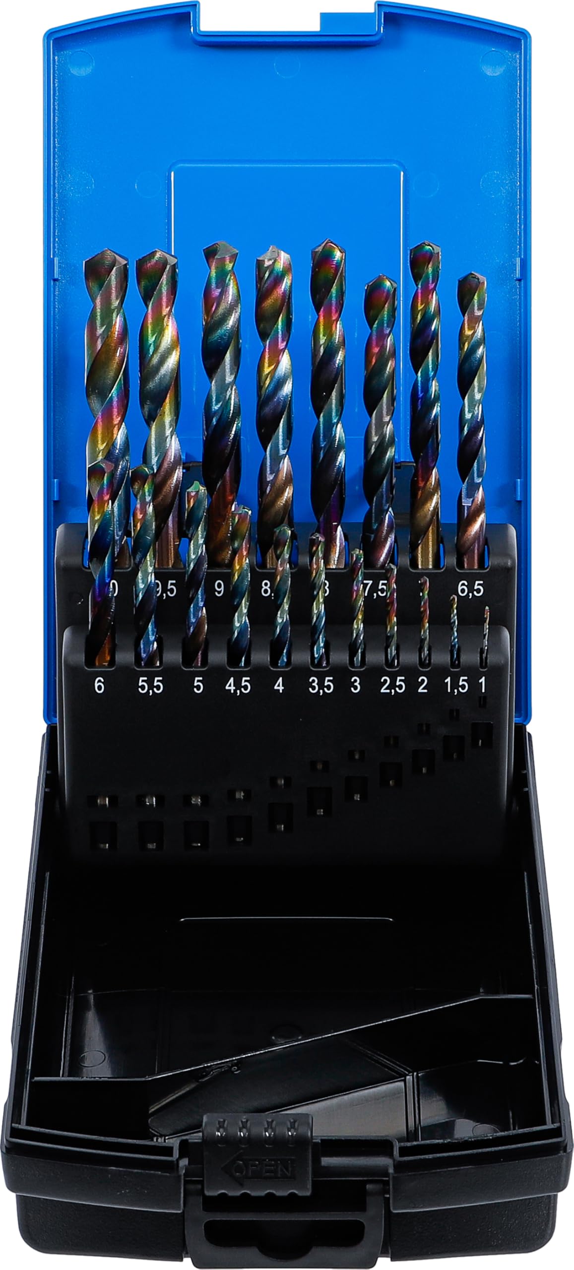 BGS 2014 | Twist Drill Set | HSS | 1 - 10 mm | 19 pcs. โ image 1